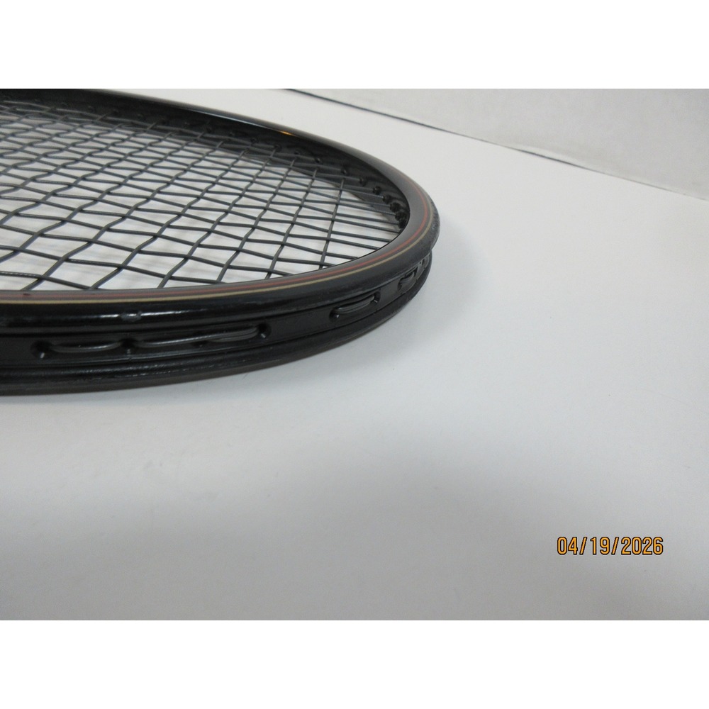 AMF Head 4-3/8 L Graphite Edge Tennis Racquet Midsize Black Vintage W/Cover 3101 - Picture 7 of 8